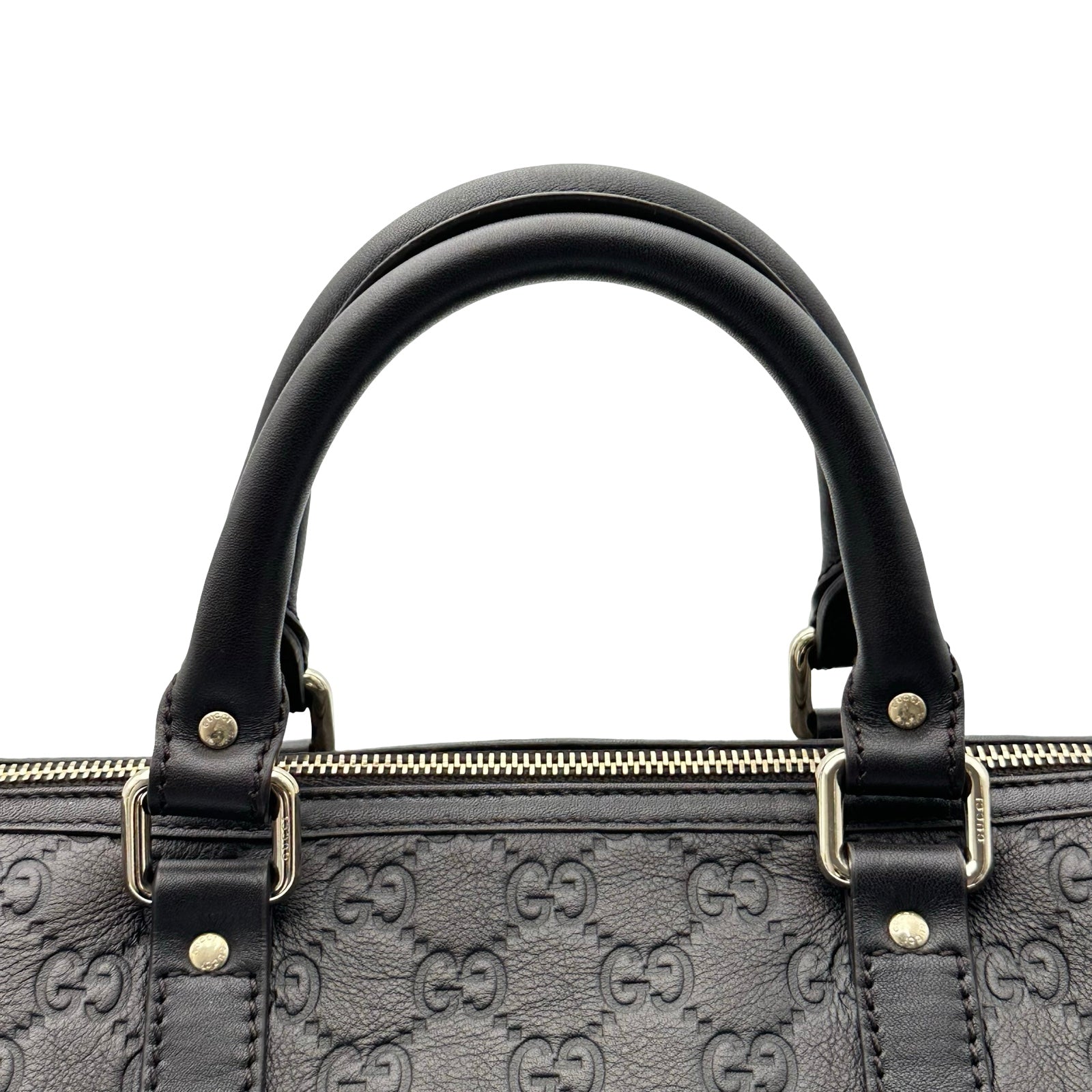 グッチ GUCCI ボストンバッグ 265697 ダークブラウン グッチシマ