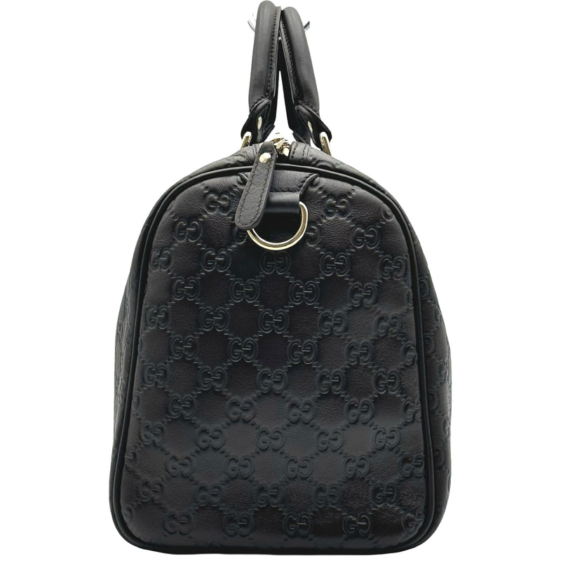 グッチ GUCCI ボストンバッグ 265697 ダークブラウン グッチシマ