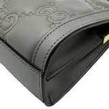 グッチ GUCCI チェーンショルダーバッグ 702200 グレー GGマトラッセ レディース ショルダーバッグ