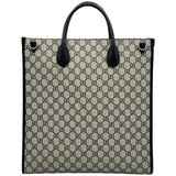 グッチ GUCCI インターロッキングGトートバッグ 674155 ネイビー GGスプリーム メンズ ショルダーバッグ