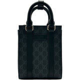 グッチ GUCCI ミニトートバッグ 696010 ブラック GGスプリーム メンズ トートバッグ