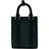 グッチ GUCCI ミニトートバッグ 696010 ブラック GGスプリーム メンズ トートバッグ