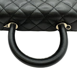 シャネル CHANEL ココハンドルXS A92990 ブラック ゴールド金具 キャビアスキン レディース ショルダーバッグ