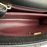 シャネル CHANEL ココハンドルXS A92990 ブラック ゴールド金具 キャビアスキン レディース ショルダーバッグ