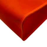 エルメス HERMES エールバッグジップPM T刻印 オレンジ シルバー金具 トワル/ハンター レディース ショルダーバッグ