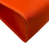 エルメス HERMES エールバッグジップPM T刻印 オレンジ シルバー金具 トワル/ハンター レディース ショルダーバッグ