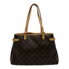ルイ・ヴィトン LOUIS VUITTON バティニョール・オリゾンタル M51154 ブラウン モノグラム/レザー レディース トートバッグ