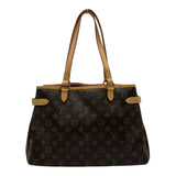 ルイ・ヴィトン LOUIS VUITTON バティニョール・オリゾンタル M51154 ブラウン モノグラム/レザー レディース トートバッグ