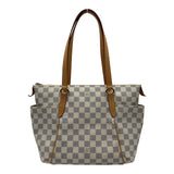 ルイ・ヴィトン LOUIS VUITTON トータリーPM N51261 ホワイト/グレー ダイエアズール/レザー レディース トートバッグ