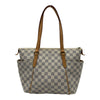 ルイ・ヴィトン LOUIS VUITTON トータリーPM N51261 ホワイト/グレー ダイエアズール/レザー レディース トートバッグ