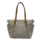 ルイ・ヴィトン LOUIS VUITTON トータリーPM N51261 ホワイト/グレー ダイエアズール/レザー レディース トートバッグ