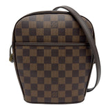 ルイ・ヴィトン LOUIS VUITTON イパネマPM N51294 ブラウン ダミエ/レザー レディース ショルダーバッグ