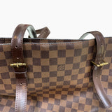 ルイ・ヴィトン LOUIS VUITTON チェルシー N51119 ブラウン ダミエ/レザー レディース トートバッグ