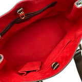 ルイ・ヴィトン LOUIS VUITTON ハムステッドPM N51205 ブラウン ダミエ/レザー レディース ハンドバッグ