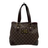 ルイ・ヴィトン LOUIS VUITTON ハムステッドPM N51205 ブラウン ダミエ/レザー レディース ハンドバッグ
