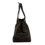 ルイ・ヴィトン LOUIS VUITTON ハムステッドPM N51205 ブラウン ダミエ/レザー レディース ハンドバッグ