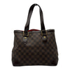ルイ・ヴィトン LOUIS VUITTON ハムステッドPM N51205 ブラウン ダミエ/レザー レディース ハンドバッグ