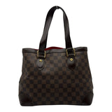 ルイ・ヴィトン LOUIS VUITTON ハムステッドPM N51205 ブラウン ダミエ/レザー レディース ハンドバッグ