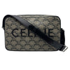 セリーヌ CELINE ミディアム メッセンジャーバッグ 194502 ブラック トリオンフキャンバス/レザー レディース メッセンジャーバッグ
