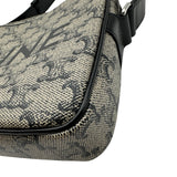 セリーヌ CELINE ミディアム メッセンジャーバッグ 194502 ブラック トリオンフキャンバス/レザー レディース メッセンジャーバッグ