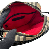 バーバリーロンドン BURBERRY LONDON ショルダーバッグ 8023381 ヴィンテージチェック ベージュ コットン/ポリウレタン ユニセックス ショルダーバッグ