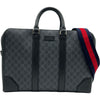 グッチ GUCCI GGスプリーム ブリーフケース 474134 ブラック　シルバー金具 GGスプリームキャンバス メンズ ビジネスバッグ