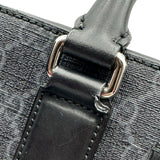 グッチ GUCCI GGスプリーム ブリーフケース 474134 ブラック　シルバー金具 GGスプリームキャンバス メンズ ビジネスバッグ