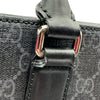 グッチ GUCCI GGスプリーム ブリーフケース 474134 ブラック　シルバー金具 GGスプリームキャンバス メンズ ビジネスバッグ