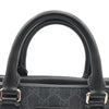 グッチ GUCCI GGスプリーム ブリーフケース 474134 ブラック　シルバー金具 GGスプリームキャンバス メンズ ビジネスバッグ