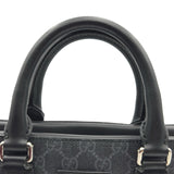 グッチ GUCCI GGスプリーム ブリーフケース 474134 ブラック　シルバー金具 GGスプリームキャンバス メンズ ビジネスバッグ