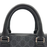 グッチ GUCCI GGスプリーム ブリーフケース 474134 ブラック　シルバー金具 GGスプリームキャンバス メンズ ビジネスバッグ