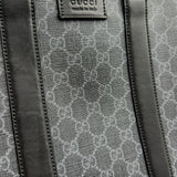 グッチ GUCCI GGスプリーム ブリーフケース 474134 ブラック　シルバー金具 GGスプリームキャンバス メンズ ビジネスバッグ