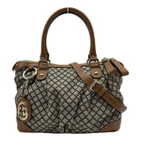 グッチ GUCCI スーキー ハンドバッグ 520981 ベージュ キャンバス/レザー レディース ハンドバッグ
