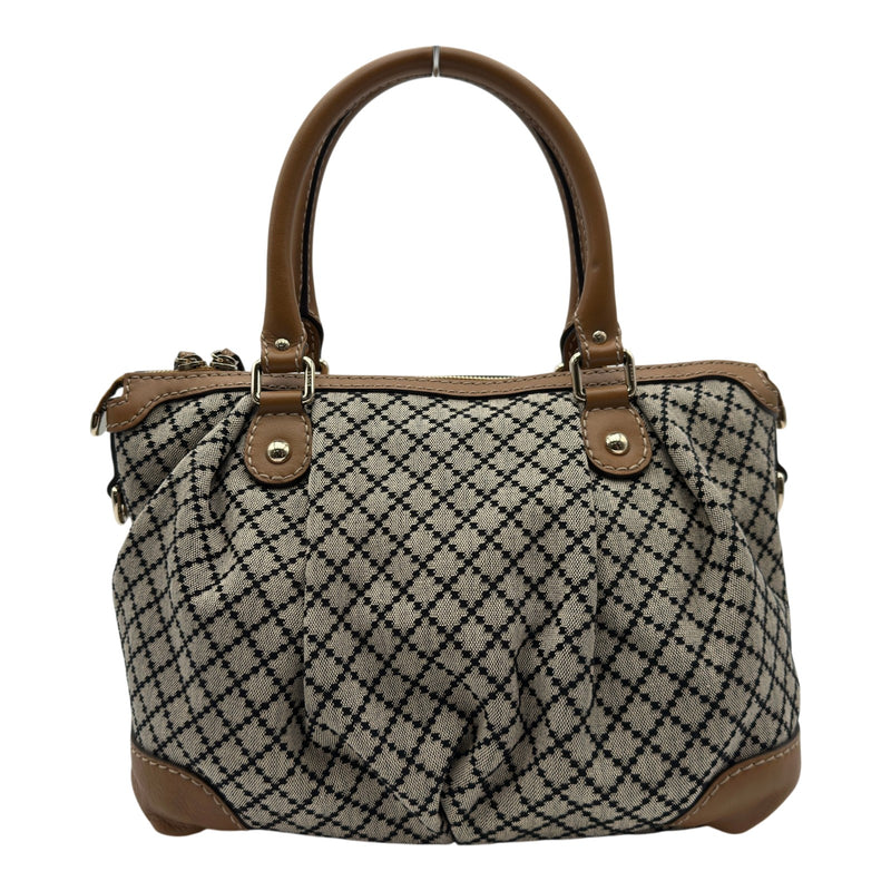グッチ GUCCI スーキー ハンドバッグ 520981 ベージュ キャンバス