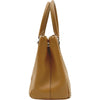プラダ PRADA ガレリア ハンドバッグ BN2863 キャメル シルバー金具 レザー レディース ショルダーバッグ