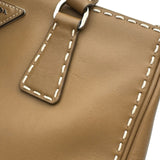 プラダ PRADA ガレリア ハンドバッグ BN2863 キャメル シルバー金具 レザー レディース ショルダーバッグ