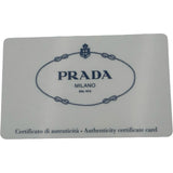 プラダ PRADA カナパ B1877B ブルー デニム レディース ハンドバッグ