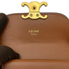 セリーヌ CELINE スモールフラップウォレット 10D782 ブラウン トリオンフキャンバス レディース 三つ折り財布