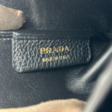 プラダ PRADA リエゾン ミニ 1BA349 ブラック レザー レディース ハンドバッグ