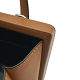 ロエベ LOEWE ポスタル スモールバッグ キャメル レザー レディース ハンドバッグ ショルダーバッグ
