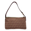 フェンディ FENDI ズッキーノ ハンドバッグ 8BR444 ベージュ/レッド キャンバス/レザー レディース ハンドバッグ