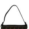 フェンディ FENDI ズッカ ハンドバッグ 8BR042 ブラウン キャンバス/レザー レディース ハンドバッグ