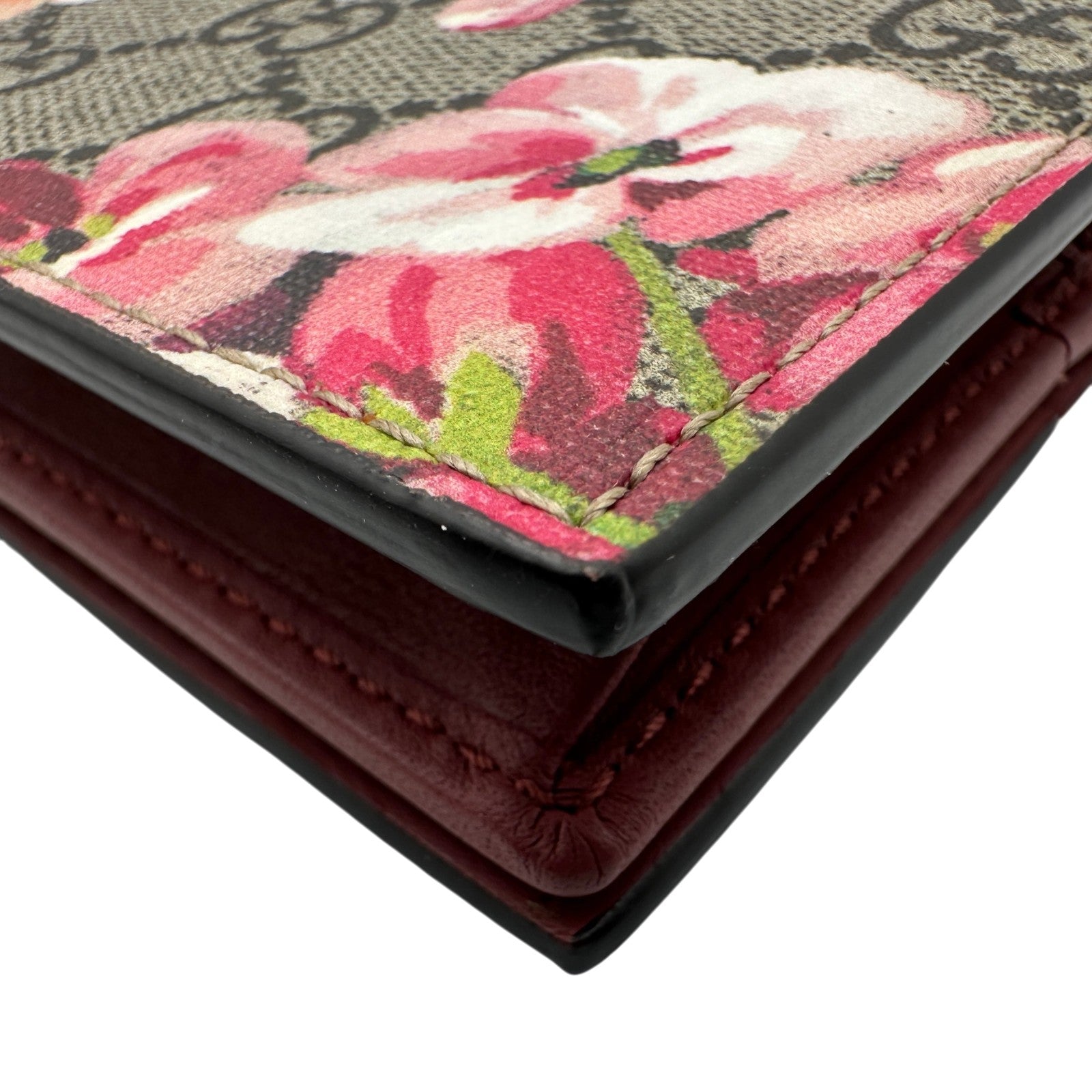 グッチ GUCCI GGブルームス コンパクトウォレット 453176 ベージュ GG