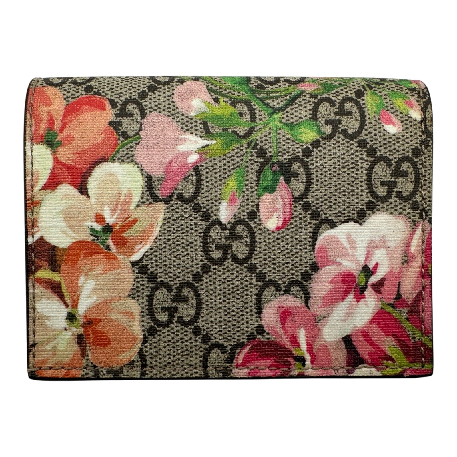 グッチ GUCCI GGブルームス コンパクトウォレット 453176 ベージュ GG