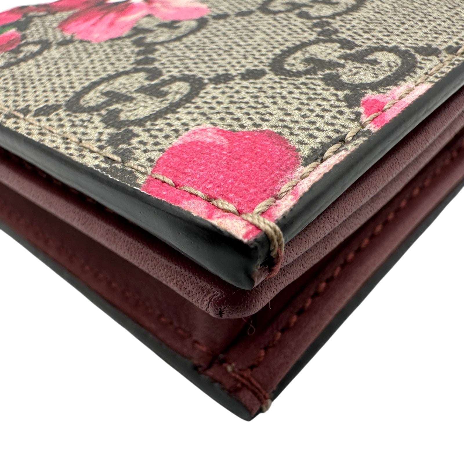 グッチ GUCCI GGブルームス コンパクトウォレット 453176 ベージュ GG