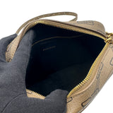 バレンシアガ BALENCIAGA シグネチャー スモールカメラバッグ 702701 ベージュ ゴールド金具 コーティングキャンバス レディース ショルダーバッグ