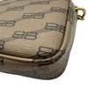 バレンシアガ BALENCIAGA シグネチャー スモールカメラバッグ 702701 ベージュ ゴールド金具 コーティングキャンバス レディース ショルダーバッグ