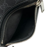 グッチ GUCCI GGスプリーム ショルダーバッグ 792082 ブラック GGスプリーム/レザー メンズ ショルダーバッグ