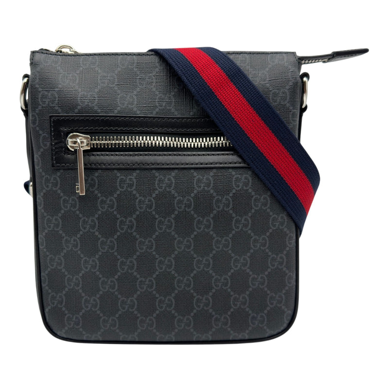 グッチ GUCCI GGスプリーム ショルダーバッグ 792082 ブラック GG