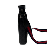 グッチ GUCCI GGスプリーム ショルダーバッグ 792082 ブラック GGスプリーム/レザー メンズ ショルダーバッグ